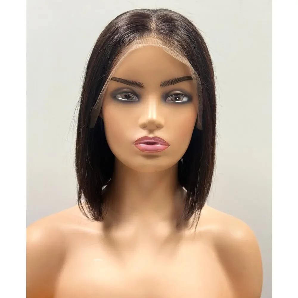 HJ Weave Beauty Short Bob Human Hair Wig Straight 12